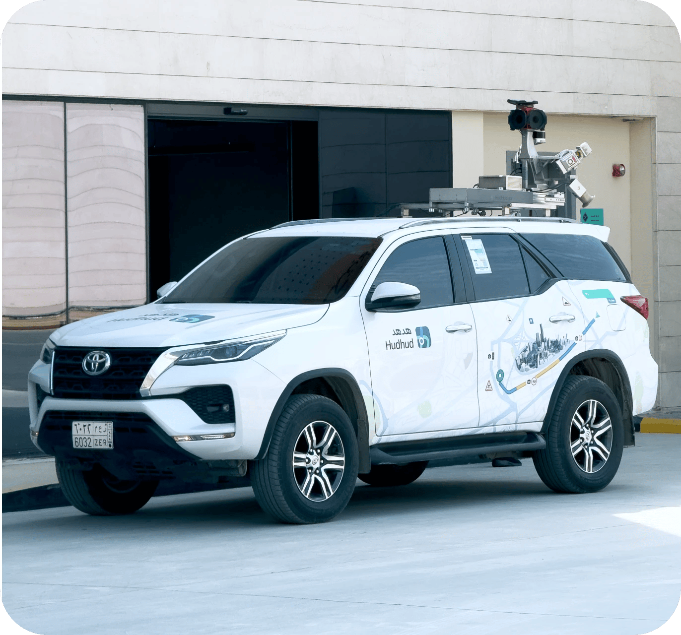 Hudhud precision mapping vehicle