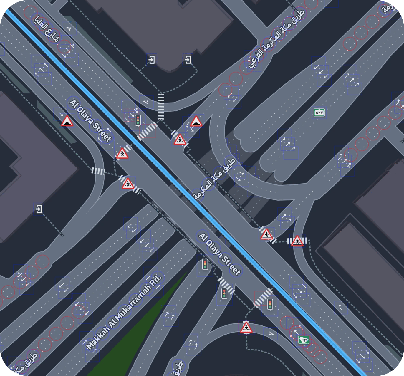 Comprehensive road network coverage