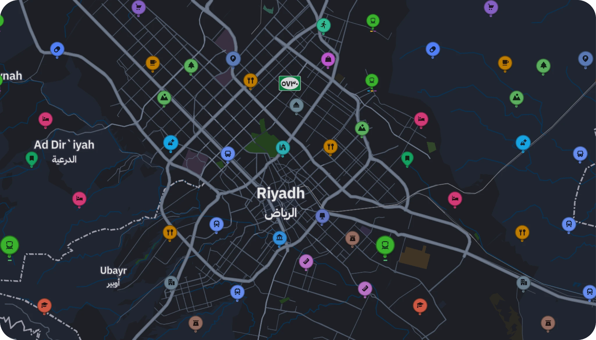 الخريطة الثابتة